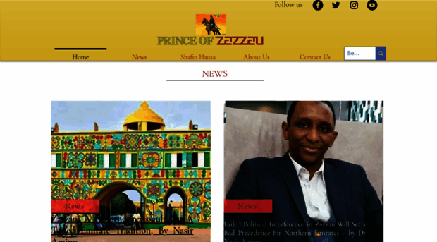 princeofzazzau.com