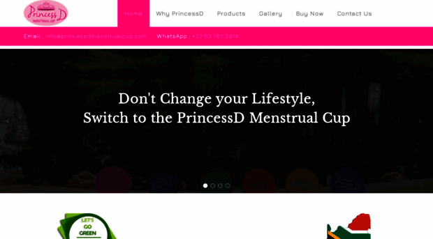 princessdmenstrualcup.com