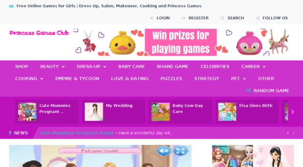 princessgamesclub.com