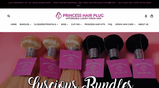 princesshairplug.com