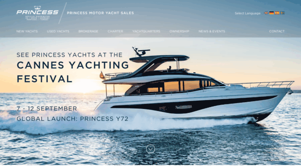 princessmotoryachtsales.com