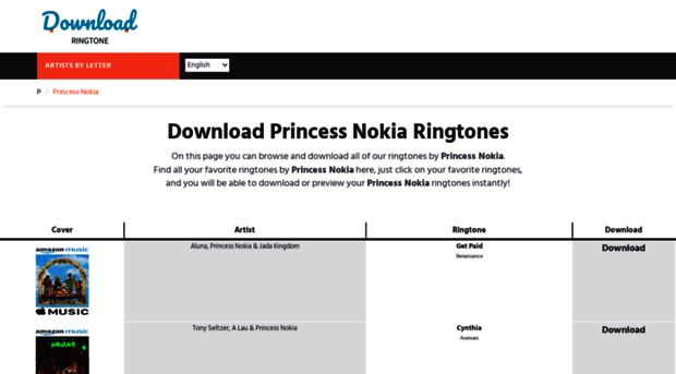 princessnokia.download-ringtone.com