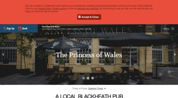 princessofwalespub.co.uk