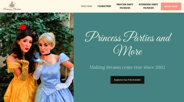 princesspartiesandmore.com