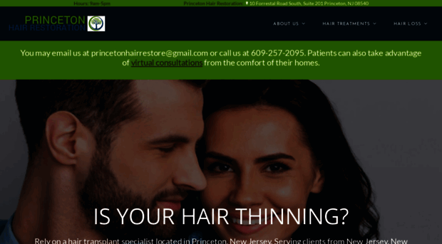 princetonhairrestoration.com