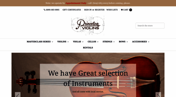 princetonviolins.com