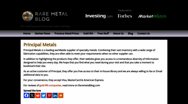 principalmetals.com