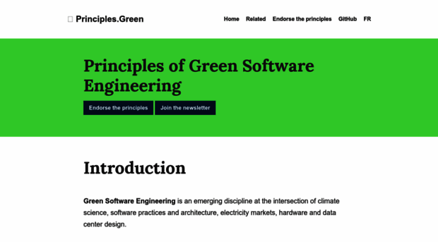 principles.green