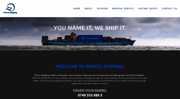 princoshipping.co.uk