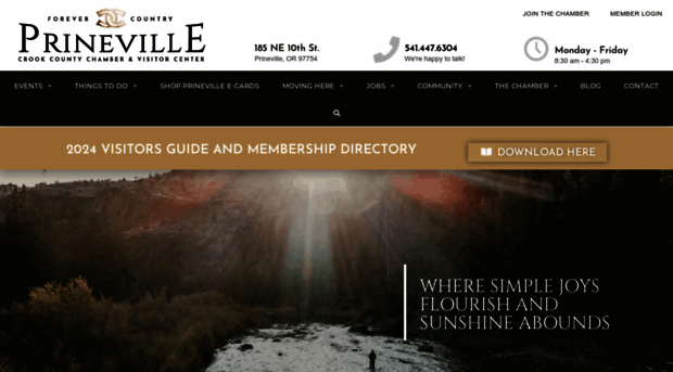 prinevillechamber.com