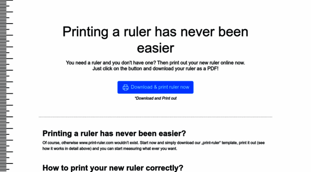 print-ruler.com