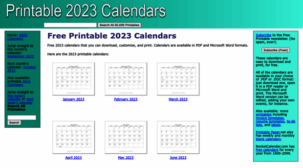 printable2023calendars.com