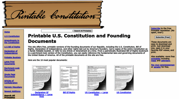 printableconstitution.com