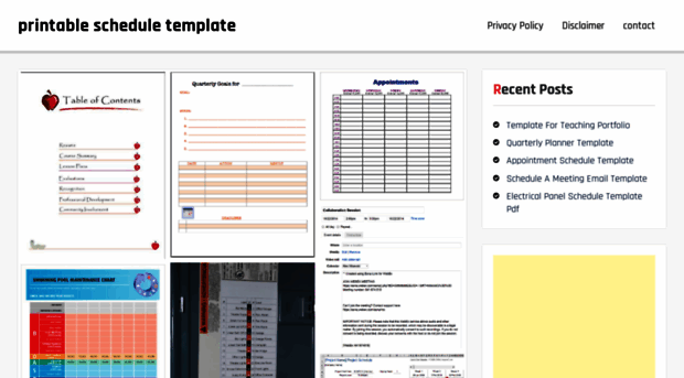 printablescheduletemplate.com