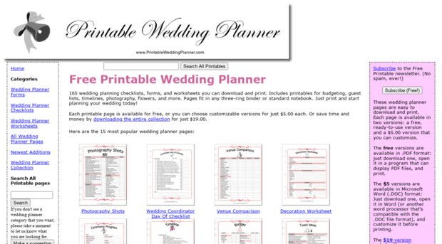 printableweddingplanner.com