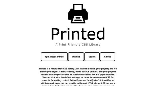 printedcss.com