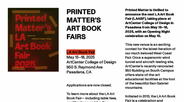 printedmatterartbookfairs.org