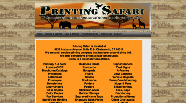 printingsafari.com