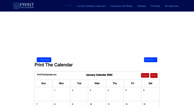 printthecalendar.com