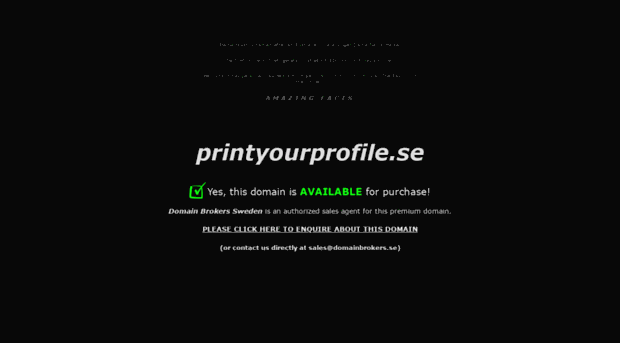 printyourprofile.se