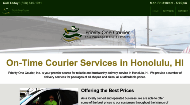 priority1courier.com