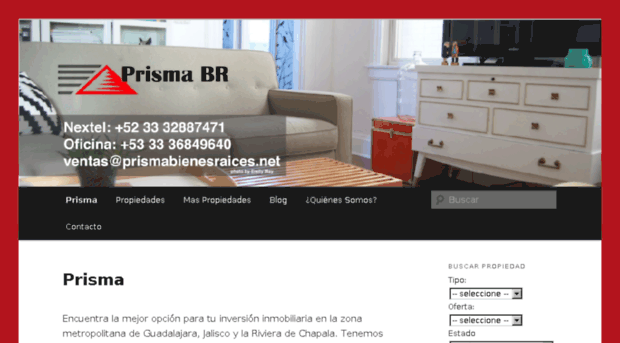 prismabienesraices.com