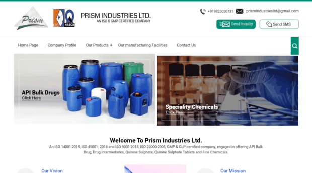 prismindustriesltd.com