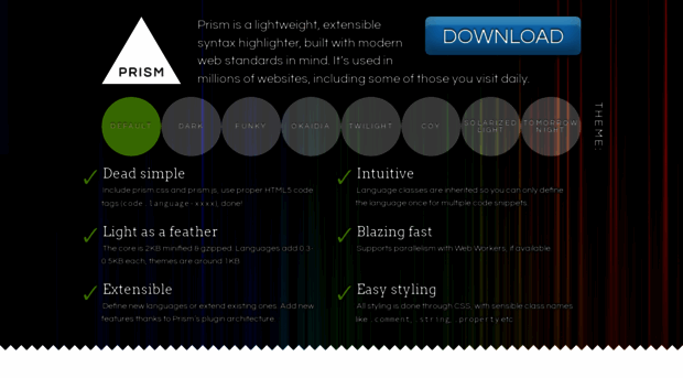 prismjs.com