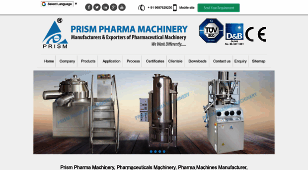 prismpharmamachinery.com