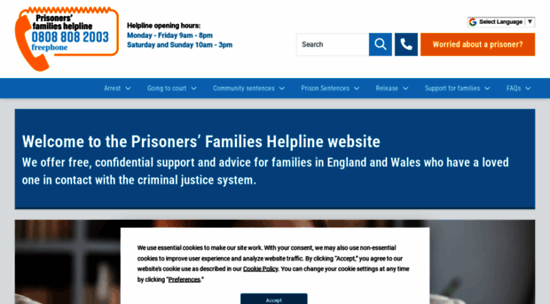 prisonersfamilies.org