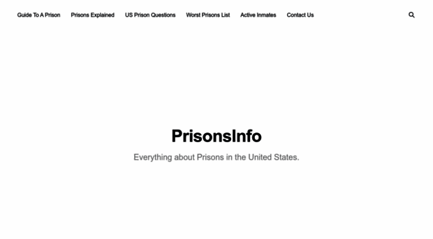 prisonsinfo.com