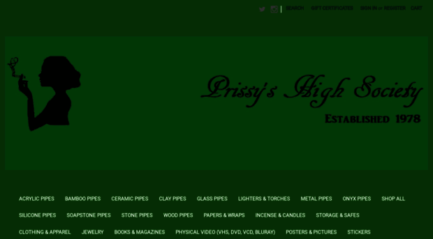 prissyshighsociety.com