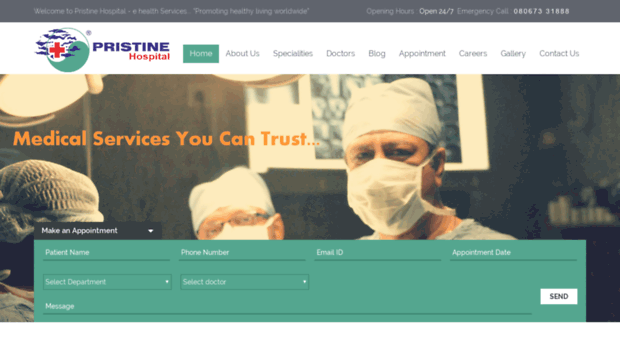 pristinehospitals.com