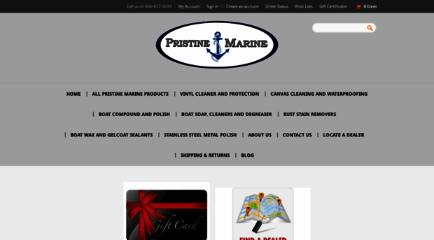 pristinemarine.com