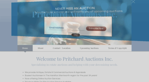 pritchardauctions.com