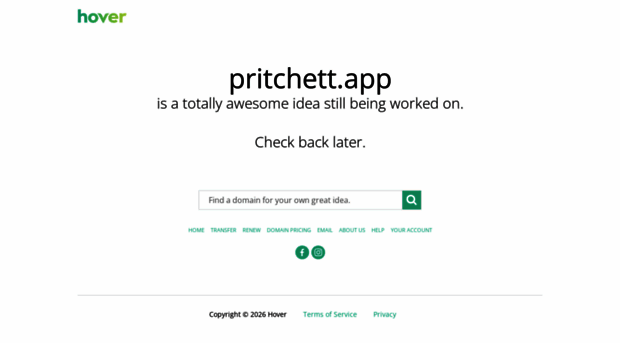 pritchett.app