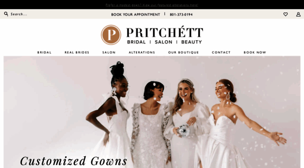 pritchettbridal.com