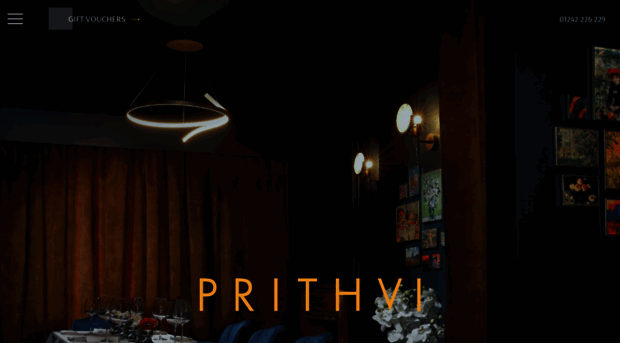 prithvirestaurant.com