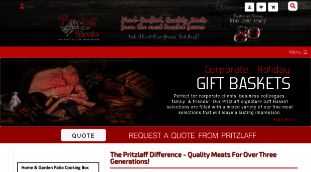 pritzlaffmeats.com