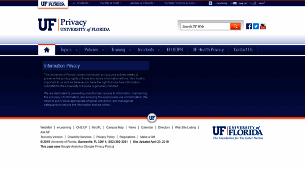 privacy.ufl.edu