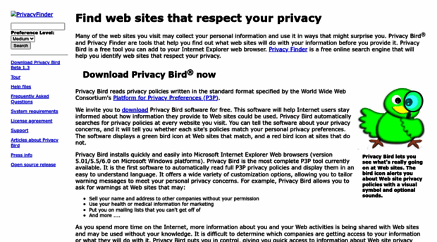 privacybird.org