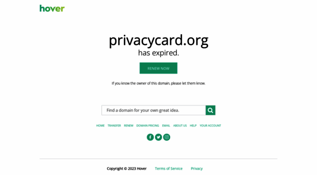 privacycard.org