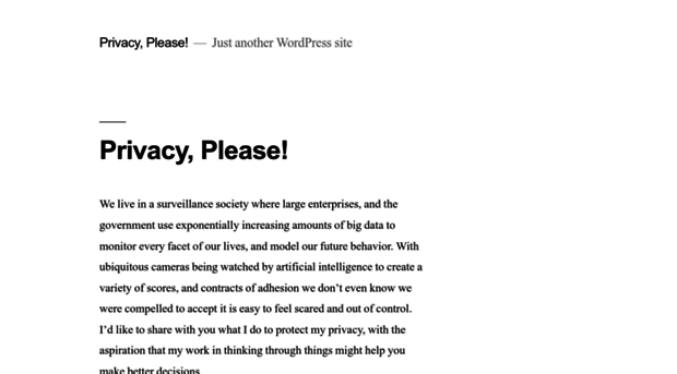 privacyplease.org