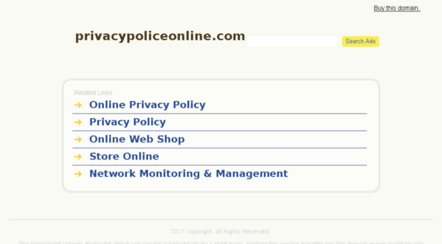 privacypoliceonline.com