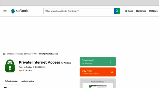 private-internet-access.en.softonic.com