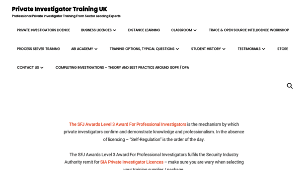 private-investigator-training.org.uk