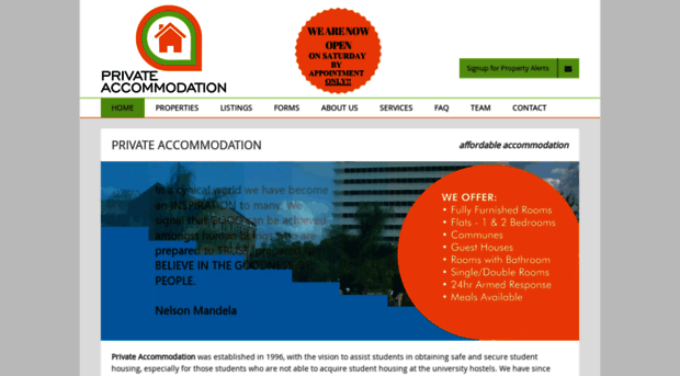 privateaccommodation.co.za