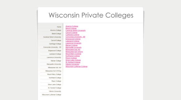 privatecolleges-wisc.org