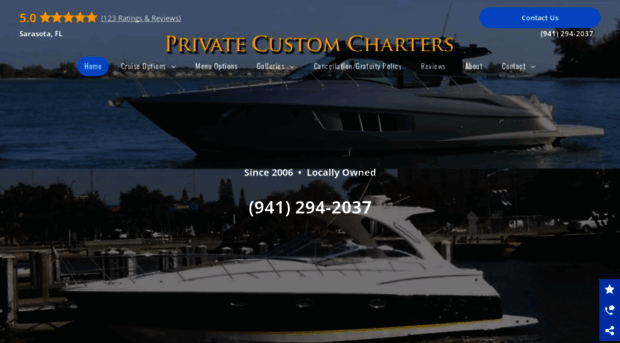 privatecustomcharters.com