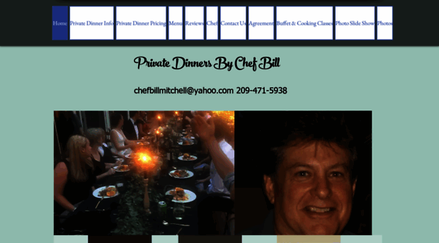 privatedinnersbychefbill.com